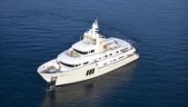 View of the Vripack designed explorer yacht E & E available for charter